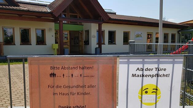 Die Kindertagesstätte in Pinzberg bleibt vorerst bis Freitag, 14. August 2020, komplett geschlossen. Foto: Ekkehard Roepert