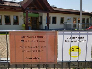 Die Kindertagesstätte in Pinzberg bleibt vorerst bis Freitag, 14. August 2020, komplett geschlossen. Foto: Ekkehard Roepert