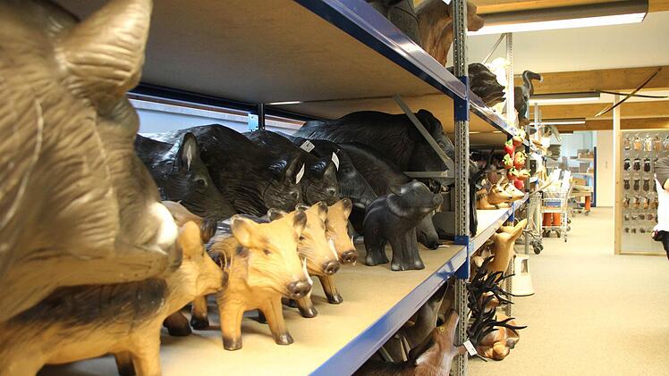 Viele Tiere gibt es als 3D-Ziel