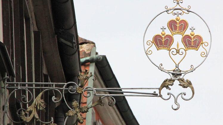 Hat geschlossen: Der Gasthof "Drei Kronen" Foto: Matthias Einwag