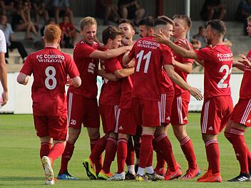 Der Derbysieg der Coburger gegen Lichtenfels in dieser Saison wird im kommenden Band verzeichnet sein, Zuschauerzahl: 280. Foto: Hartmut Guhling