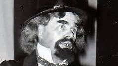 Der Kronacher Büttenredner Willi Schreiber im Jahr 1968 als "Rathauspüebl"