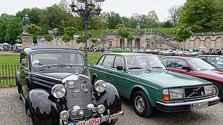 Hunderte von Oldtimern konnten bestaunt werden.