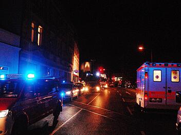 In einem Haus in der Sutte in der Kulmbacher Innenstadt hat es am späten Dienstagabend gebrannt. Foto: Karl Heinz Weber