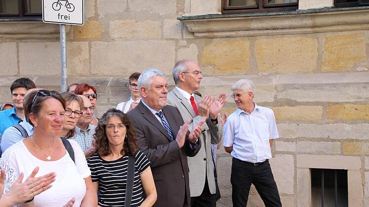 Auch OB Norbert Tessmer war gekommen. Foto: Simone Bastian