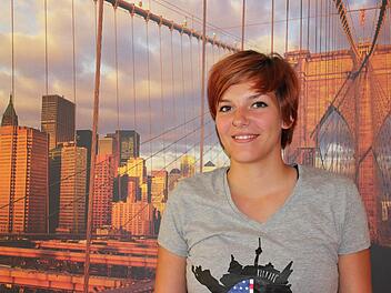 Julia Nedoma aus Rüssenbach geht für ein Jahr in die USA. Foto: Friedrich