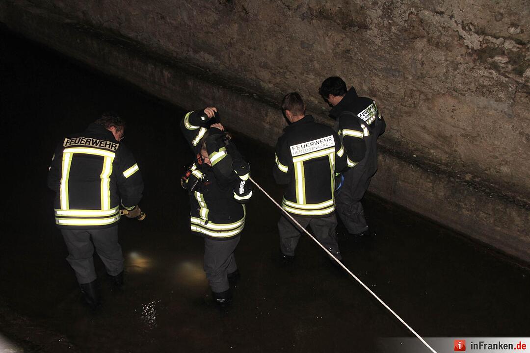 Babyleichen im Wasser? Großeinsatz in Herzogenaurach