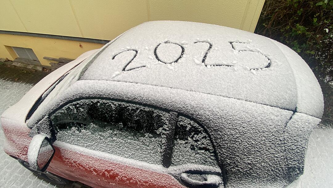 Schneegestöber und erste Schlittenfahrten: Winterliches Wetter in Mittelfranken