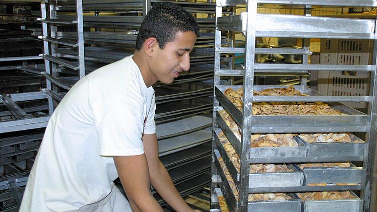 Einen Ausbildungsplatz als Bäcker hat Ahmed El-Masri bereits gefunden. Nun wünscht sich der 15-jährige Flüchtling aus Ägypten eine deutsche Familie, die bereit ist ihn während seiner Ausbildung in Seßlach aufzunehmen. Foto: Bettina Knauth