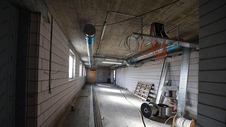 Eindrücke vom neuen Hallstadter Feuerwehrgelände und -Bau.Foto: Ronald Rinklef