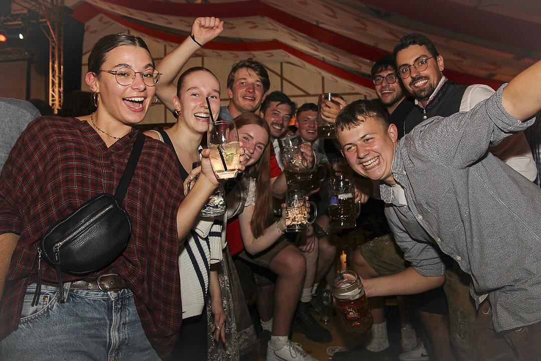 Am Donnerstag spielten die "Stoapfälzer Spitzbuam".