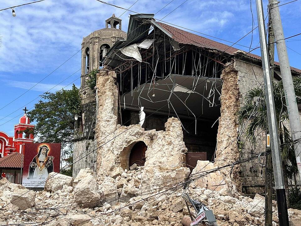 Erdbeben auf den Philippinen