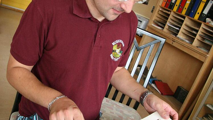 Der Vorsitzende des Musikvereins, Dominic Schmidt, verwirklicht seine Vision. Foto: Sonja Adam