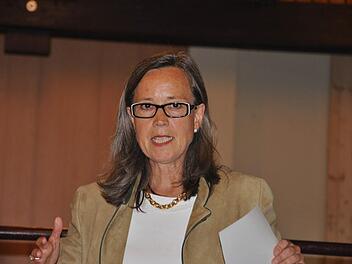 Susanne Möldner, ehemalige Schülerin am Frobenius-Gymnasium, erzählte von ihrem beruflichen Werdegang.  Foto: Jacqueline Vera Mihm