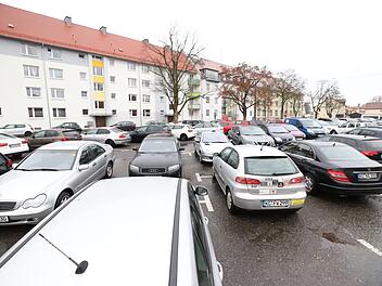 Der Kaulanger-Parkplatz an einem Donnerstagvormittag. Marian Hamacher