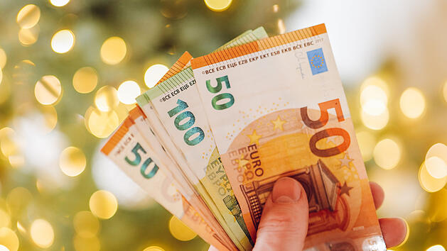 Weihnachtsgeld, Weihnachten, Geld, Euro