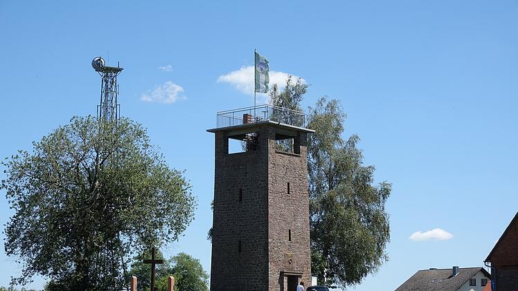 Ludwig-Keller-Turm auf der Geish&ouml;he bei Dammbach