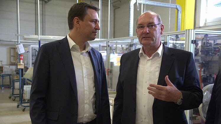 Eisenreich und Grosch im Gespräch Foto: Bettina Knauth