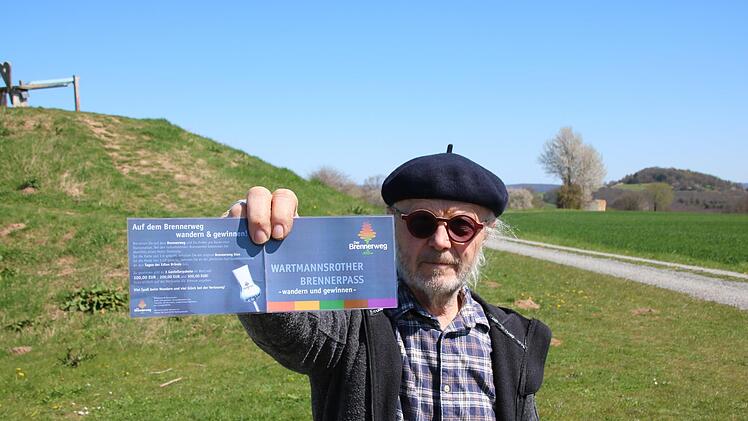 Lothar Bold mit dem Brennerpass. Foto: Ralf Ruppert