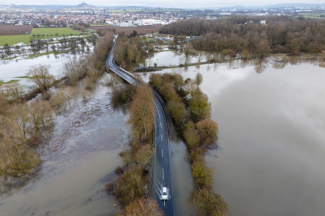Hochwasser in Hessen