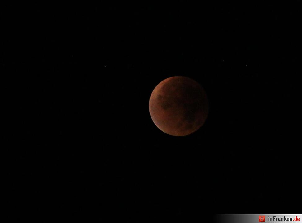 Blutmond über Franken