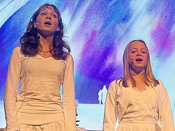 Die jungen Beteiligten boten eine beeindruckende Auff&uuml;hrung in Burgebrach.