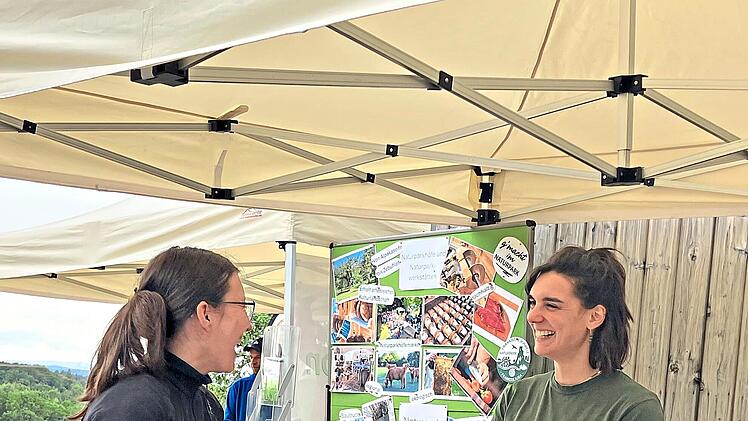 Der Landschaftspflegeverband war mit einem Informationsstand vertreten. Landratsamt Lichtenfels