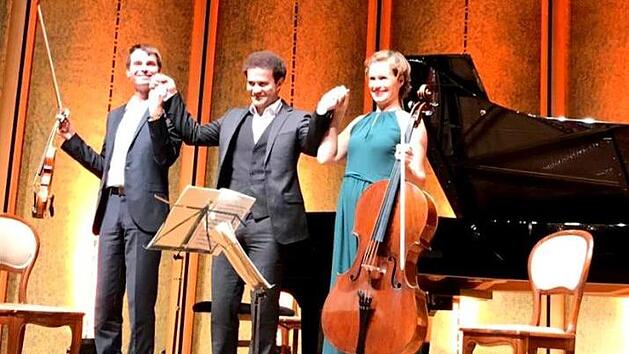 Trio Présence aus Berlin spielte für Cape Classic.  Fotos: Andreas Metz