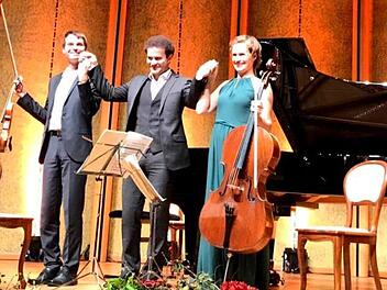 Trio Pr&eacute;sence aus Berlin spielte f&uuml;r Cape Classic.  Fotos: Andreas Metz