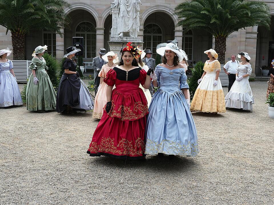 Historienspektakel im Kurpark