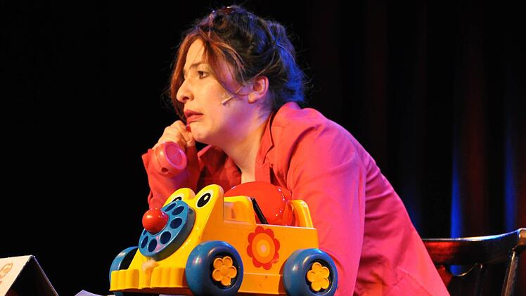 Eva Eiselt schlüpfte in verschiedene Rollen.  Foto: Jacqueline Vera Mihm