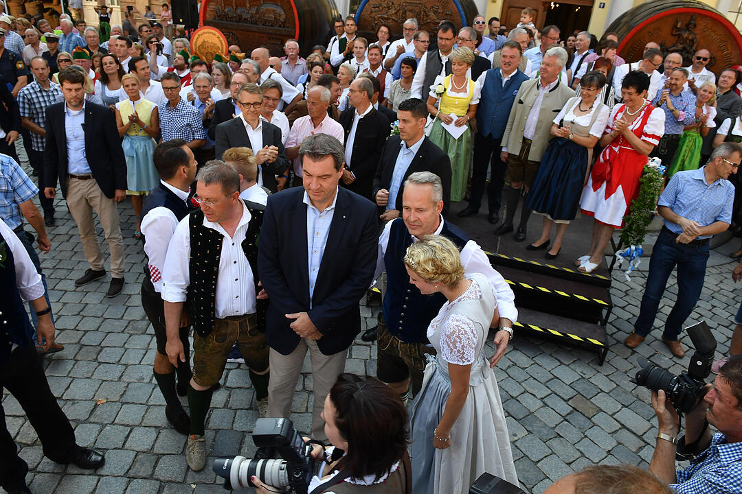 Der Auftakt der Kulmbacher Bierwoche 2018