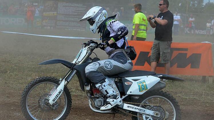 Erstmals ging der Mühlhausener Andy Hartrumpf beim Profilauf XC-Advanced an den Start.