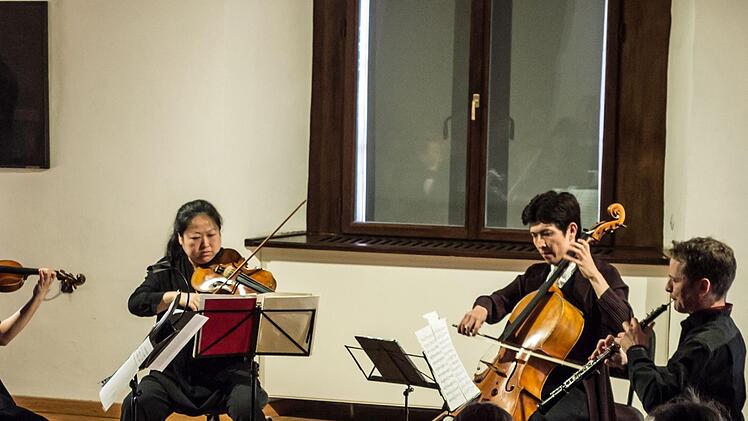 Impressionen vom Kammerkonzert im Coburger RathaussaalFoto: Jochen Berger
