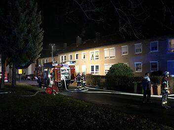 In Oberkotzau im Kreis Hof kam es am Mittwoch zu einem Brand. Die Wohnung ist aktuell nicht bewohnbar. Foto: News5/Fricke