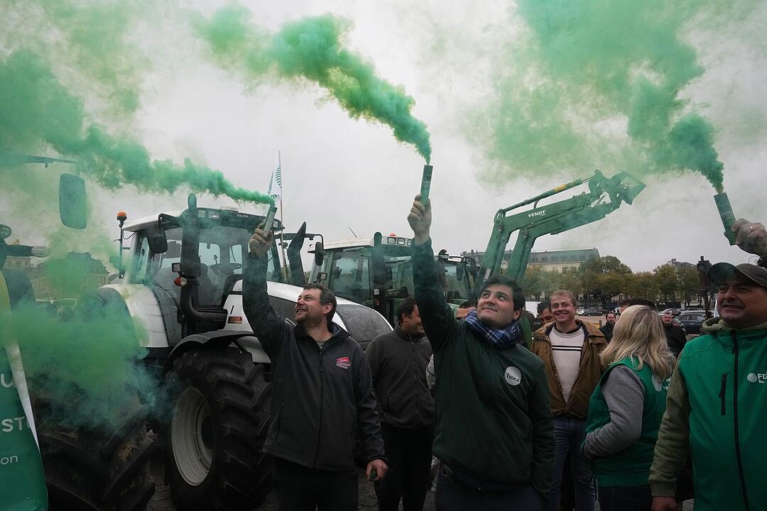 Bauernproteste in Frankreich