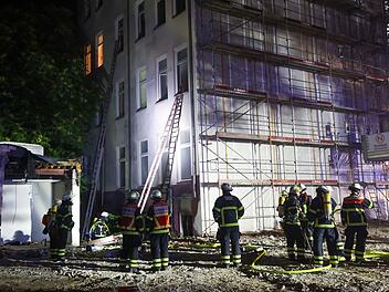 Brand in Hamburger Hotel