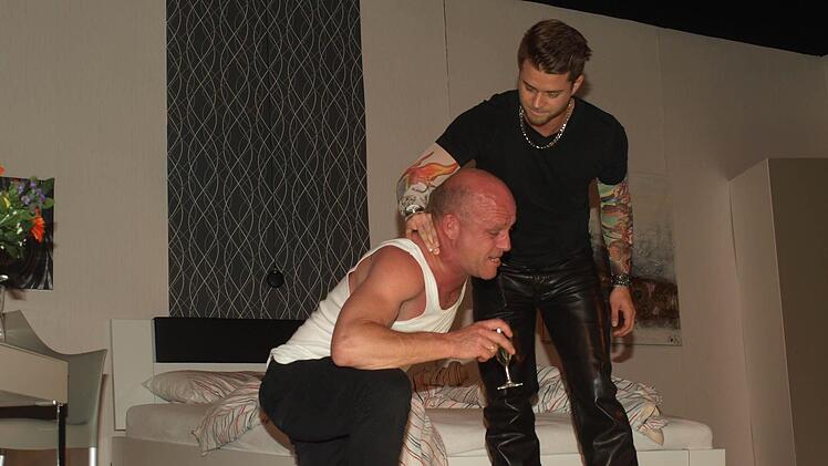 Momentaufnahme vom Theater in Ebenhausen. Foto: Stefan Geiger