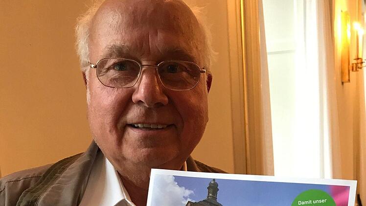 Sammelt wieder Unterschriften: Norbert Tscherner.   Foto: MW