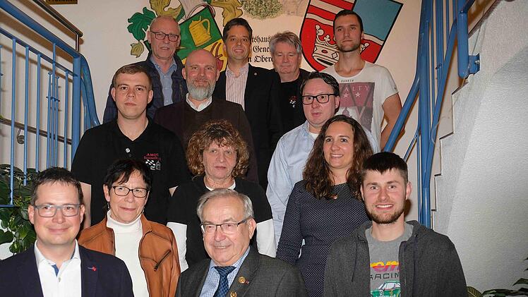 Groß war die Anzahl der Geehrten beim AMSC. Gerd Schaar
