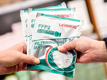 Coronavirus - Ausgabe von FFP2-Masken