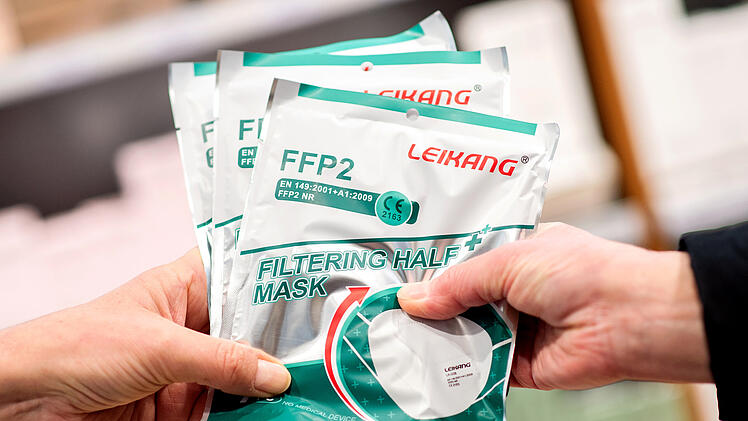Coronavirus - Ausgabe von FFP2-Masken