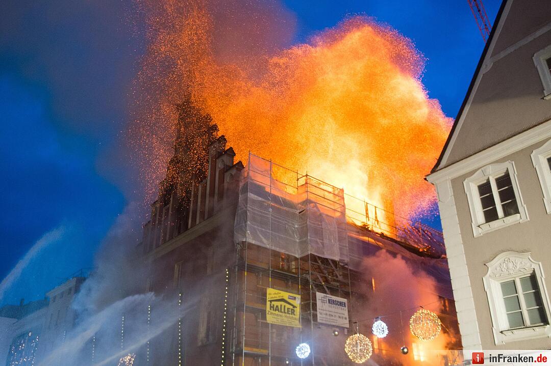 Brand Rathaus Straubing