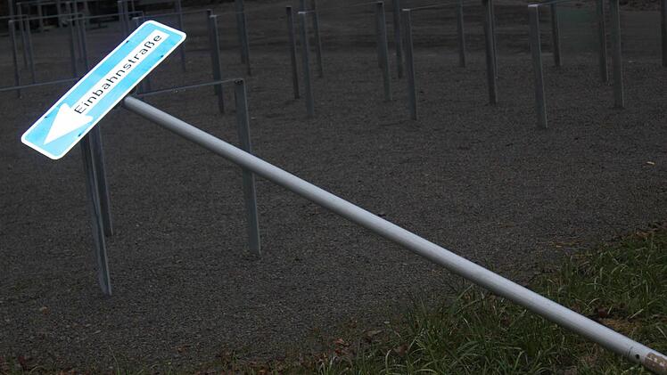Wo muss das Zeichen hin?Foto: Anette Schreiber
