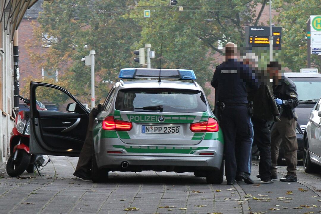 SEK-Einsatz in Nürnberger Südstadt