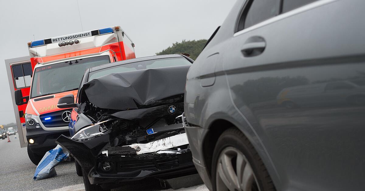 A70 near Scheßlitz: Serious rear-end collision with one injured