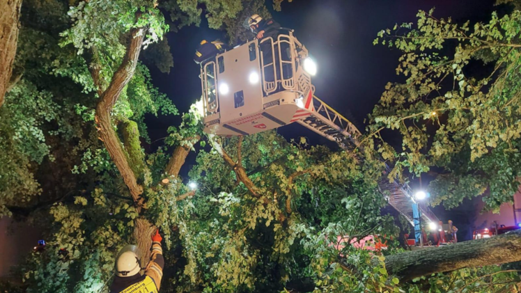 Bamberg: Feuerwehr zieht nach Unwetter Bilanz