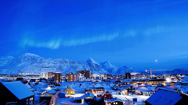 Polarlichter &uuml;ber Gr&ouml;nland