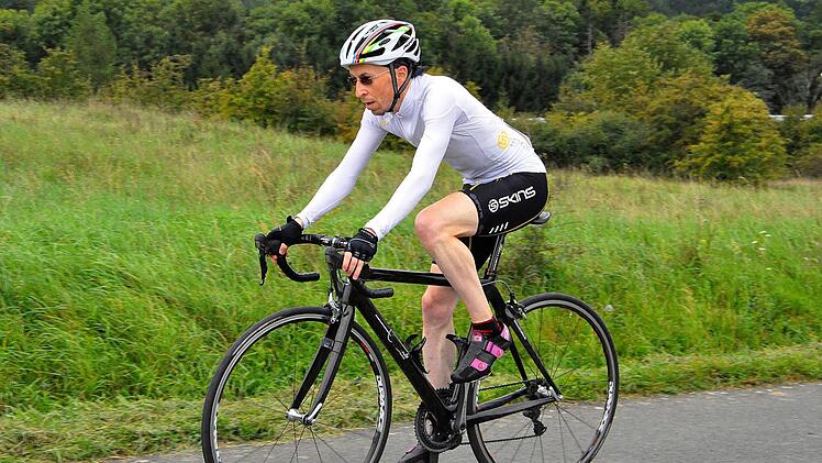 Harald Döbl (ATS) war Schnellster bei den Senioren 2. Fotos: Karl Heinz Weber
