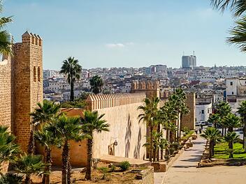 Die Kasbah des Ouda&iuml;as (Udayas) ist das &auml;lteste Stadtviertel der marokkanischen Hauptstadt Rabat.